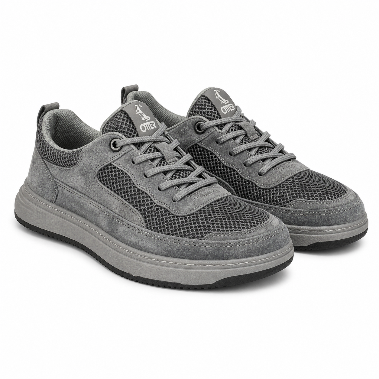 PANTOFI CASUAL BARBATI OTTER 660006A 14-Z GRI