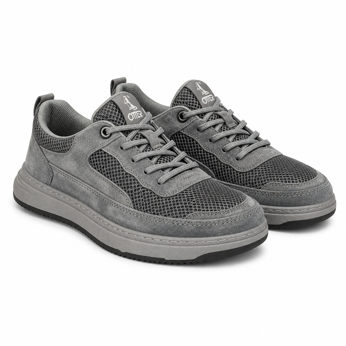 PANTOFI CASUAL BARBATI OTTER 660006A 14-Z GRI
