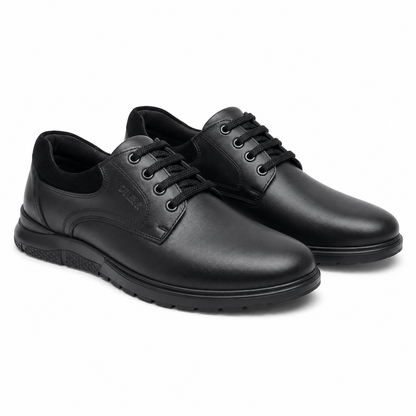 PANTOFI CASUAL BARBATI OTTER OT555 01-N NEGRI