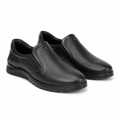 PANTOFI CASUAL BARBATI OTTER OT556 01-N NEGRI