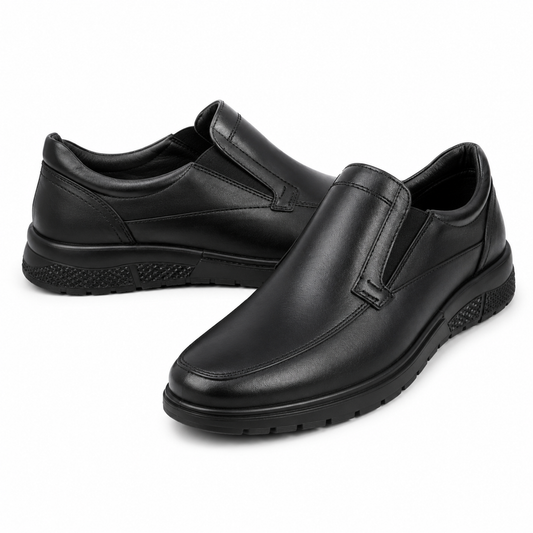 PANTOFI CASUAL BARBATI OTTER OT575 01-N NEGRI