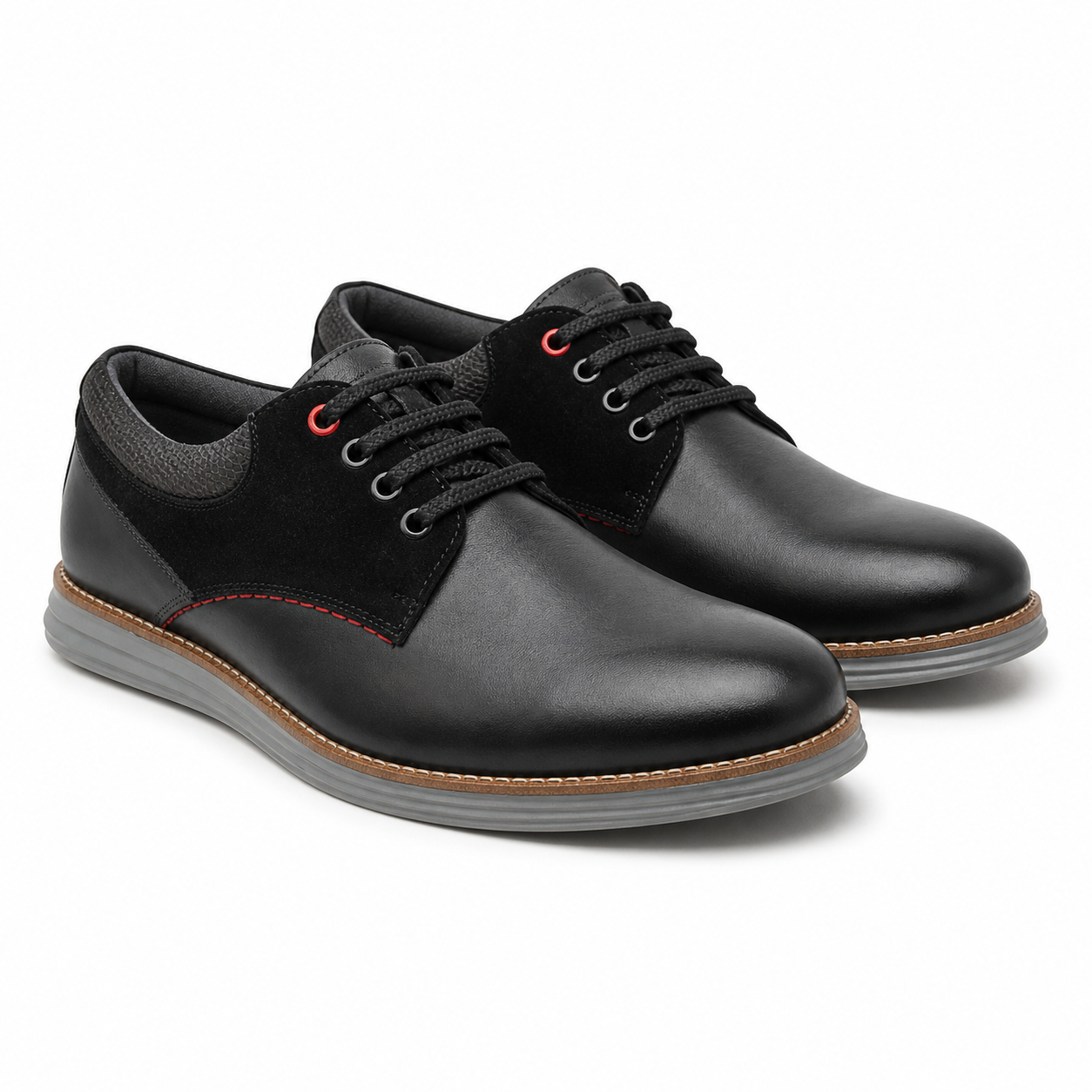 PANTOFI CASUAL BARBATI OTTER OTA 40 01-N NEGRI