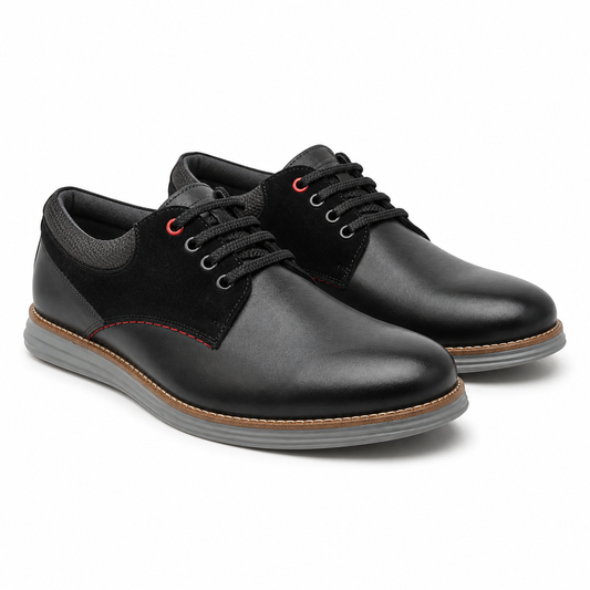 PANTOFI CASUAL BARBATI OTTER OTA 40 01-N NEGRI