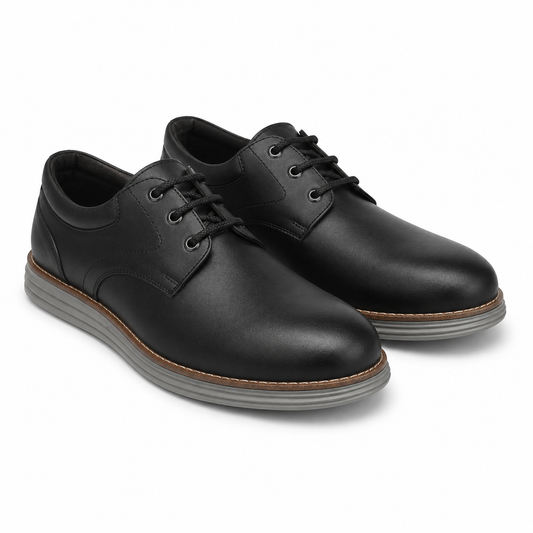 PANTOFI CASUAL BARBATI OTTER OTA-45 01-N NEGRI