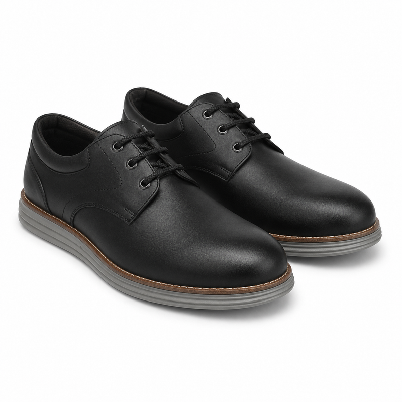 PANTOFI CASUAL BARBATI OTTER OTA-45 01-N NEGRI