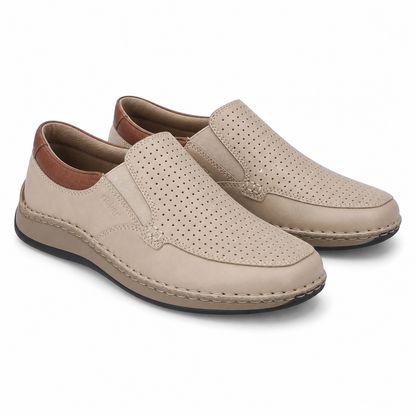 PANTOFI CASUAL BARBATI RIEKER 05293-60 BEJ