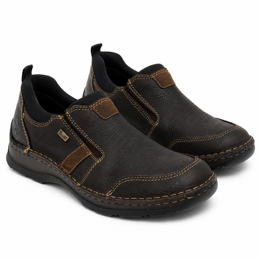 PANTOFI CASUAL BARBATI RIEKER 05355-25 MARO