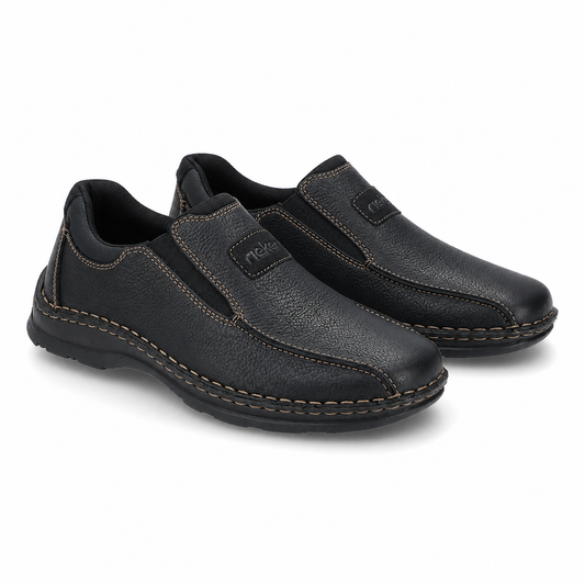 PANTOFI CASUAL BARBATI RIEKER 05363-00 NEGRI