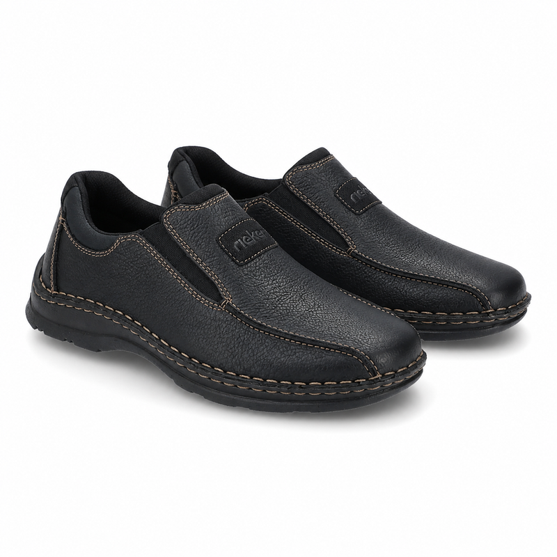 PANTOFI CASUAL BARBATI RIEKER 05363-00 NEGRI