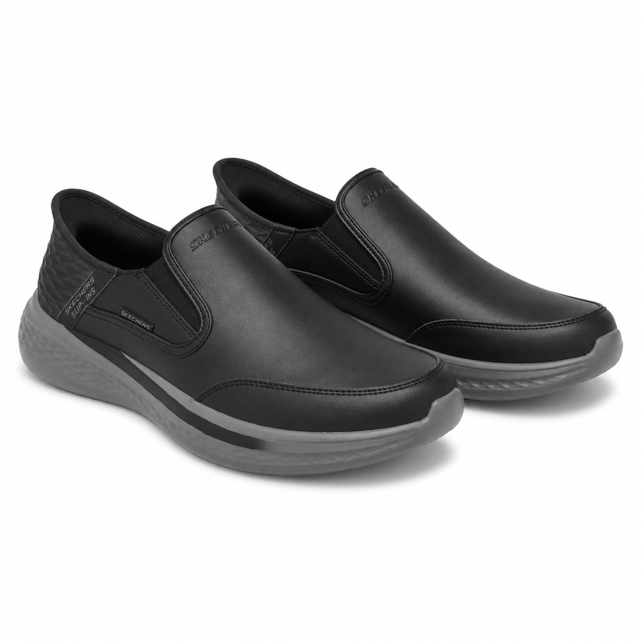 PANTOFI CASUAL BARBATI SKECHERS 205237 BLK