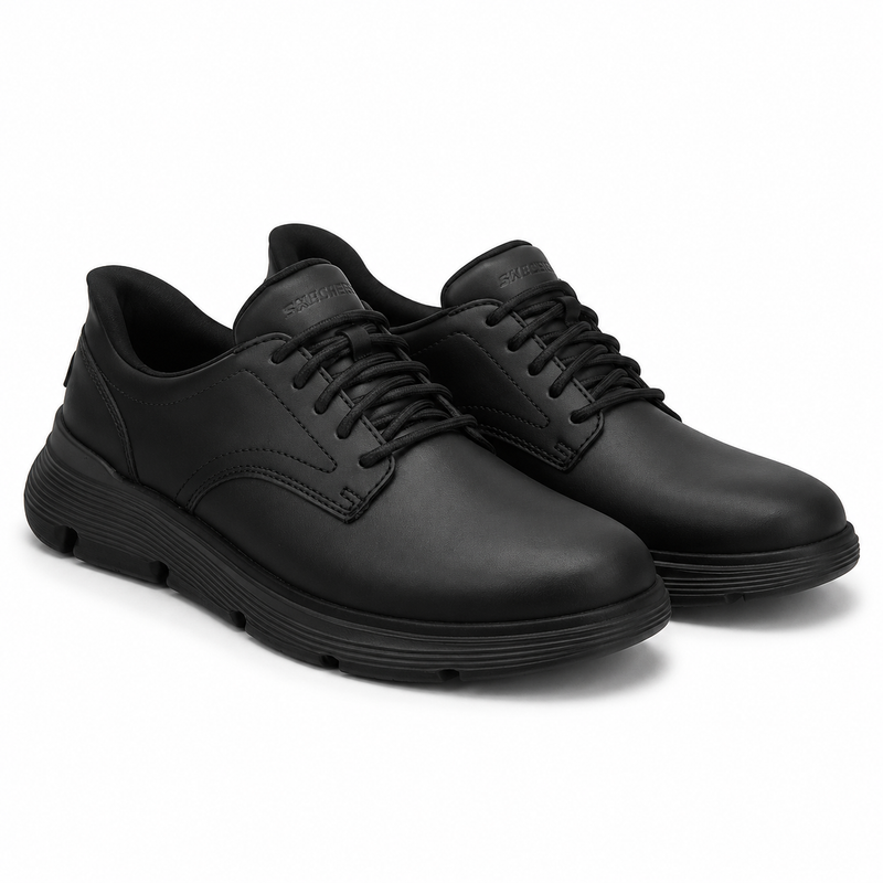 PANTOFI CASUAL BARBATI SKECHERS 205353 BBK