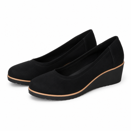 PANTOFI CASUAL DAMA AGA 1435 19 NEGRI VELUR