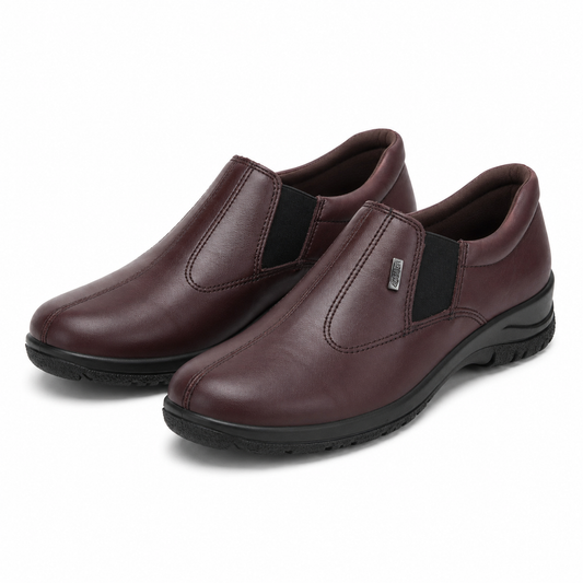 PANTOFI CASUAL DAMA ALPINA RONY G 4293-2 BORDO