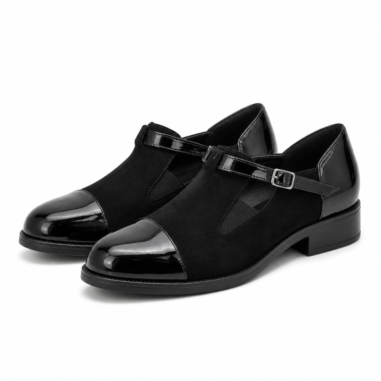 PANTOFI CASUAL DAMA ANTONIO M-43 NEGRI VELUR