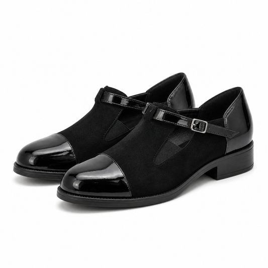 PANTOFI CASUAL DAMA ANTONIO M-43 NEGRI VELUR