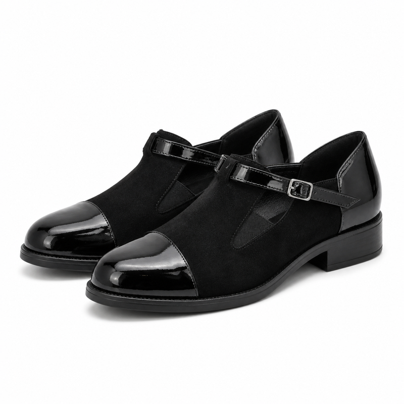 PANTOFI CASUAL DAMA ANTONIO M-43 NEGRI VELUR