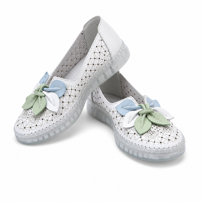 PANTOFI CASUAL DAMA BIO FLEX 023 EC-603 ALB