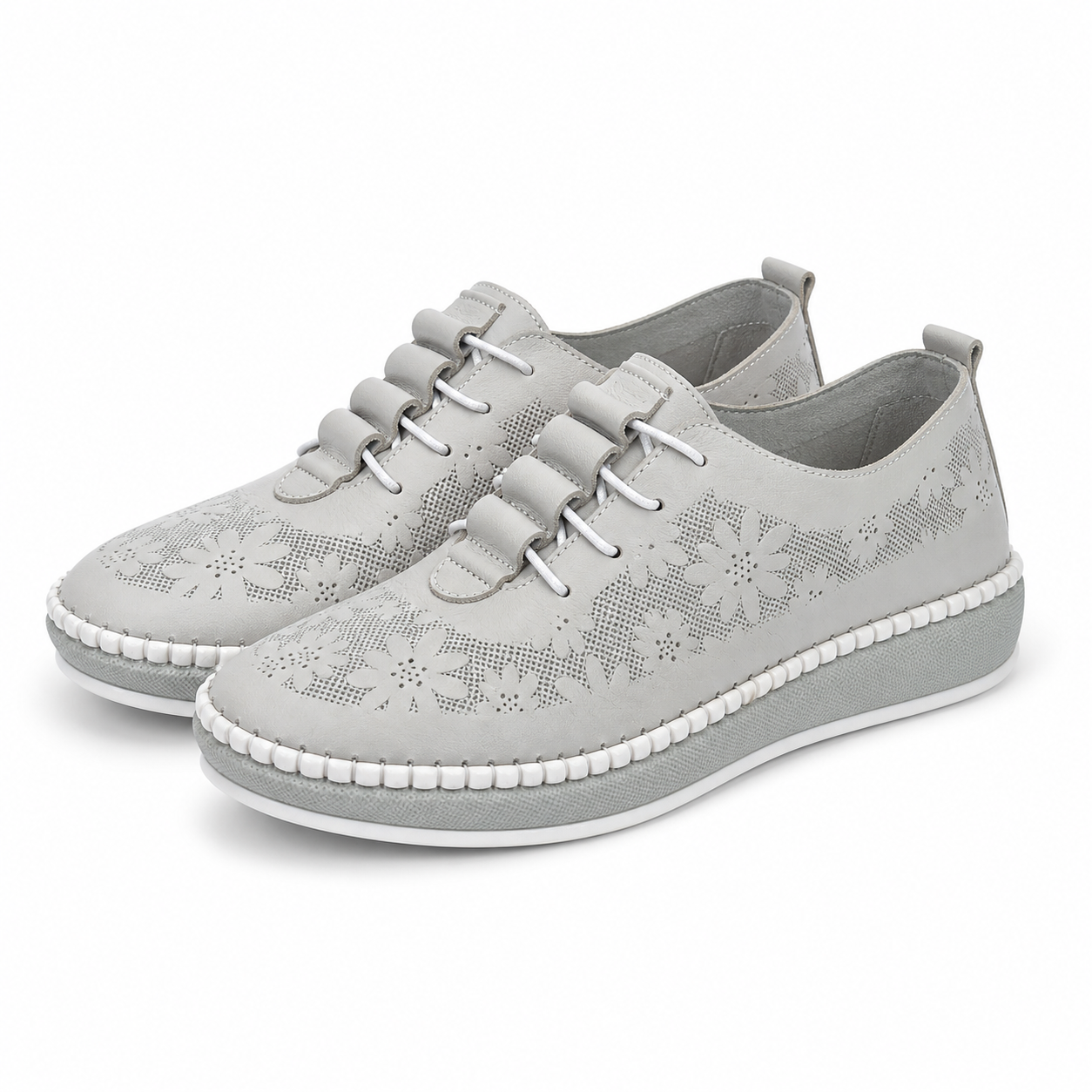 PANTOFI CASUAL DAMA BIO FLEX 023 NY-116 GRI