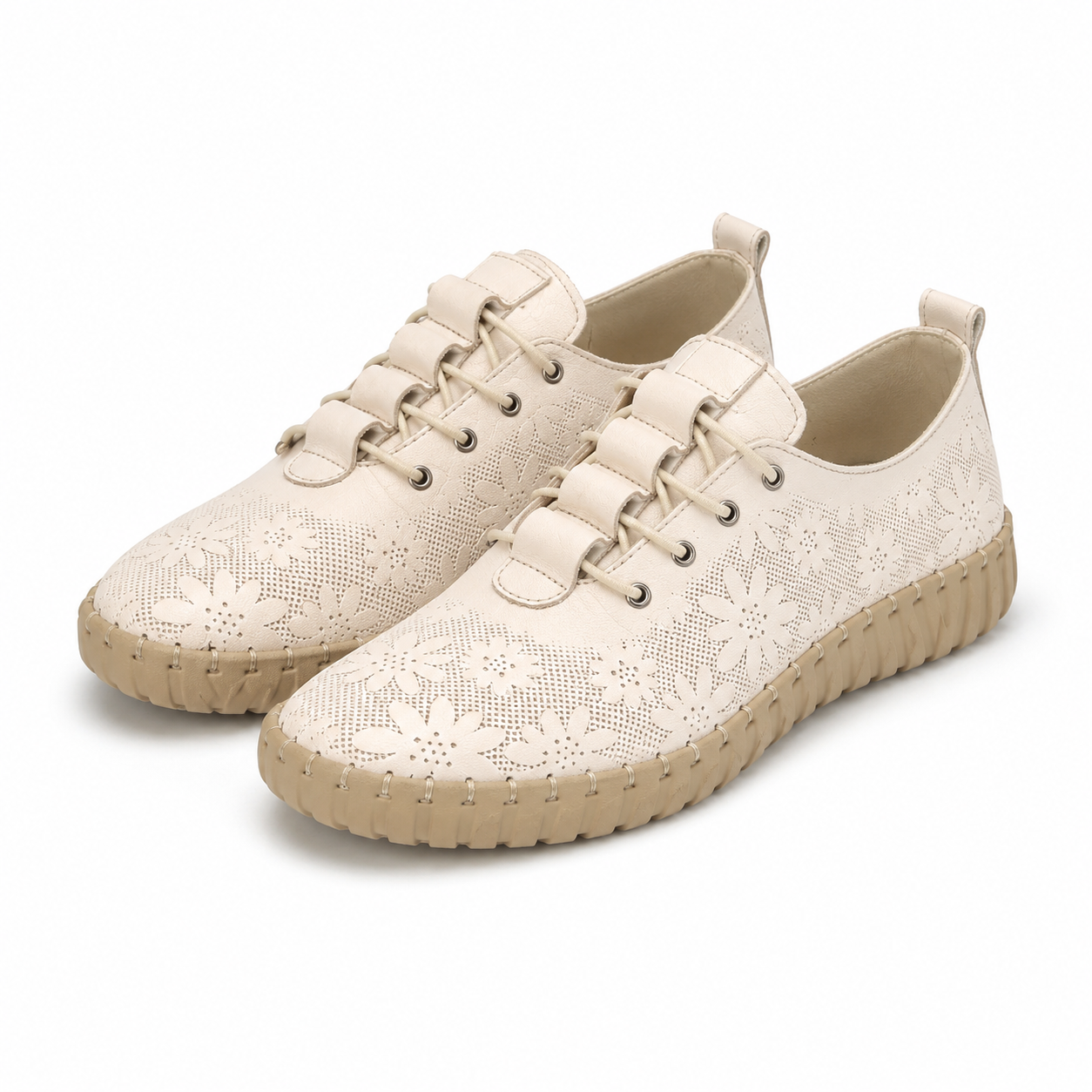 PANTOFI CASUAL DAMA BIO FLEX 5329 BEJ