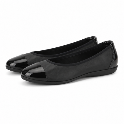 PANTOFI CASUAL DAMA CAPRICE 22152-42 NEGRI CU LAC