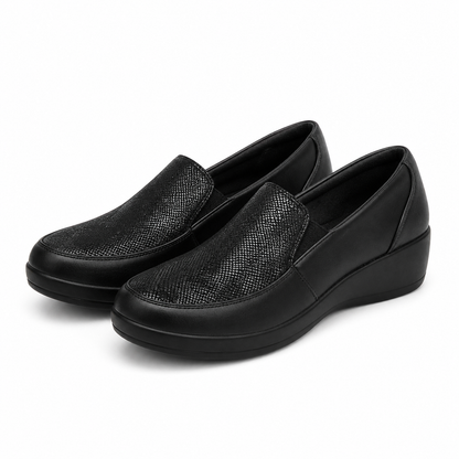 PANTOFI CASUAL DAMA CAPRICE 24352-45 033 NEGRI + REPTIL