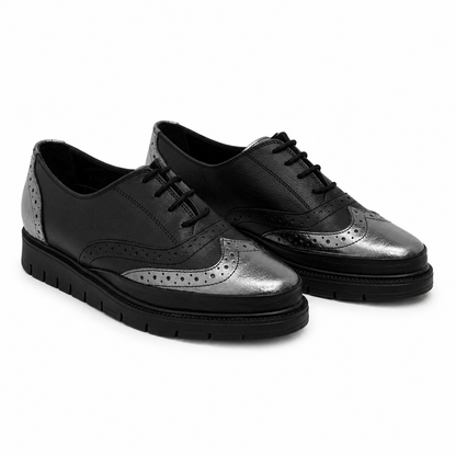 PANTOFI CASUAL DAMA CASPIAN 200 NEGRI