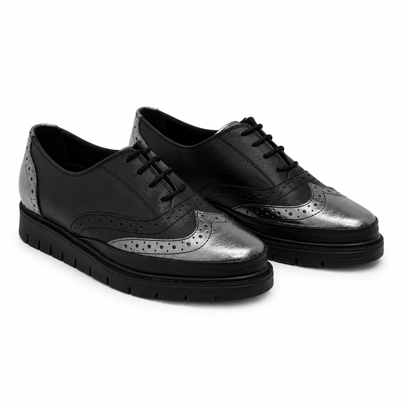 PANTOFI CASUAL DAMA CASPIAN 200 NEGRI