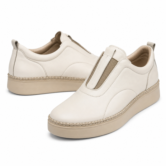 PANTOFI CASUAL DAMA CASPIAN 6018 BEJ