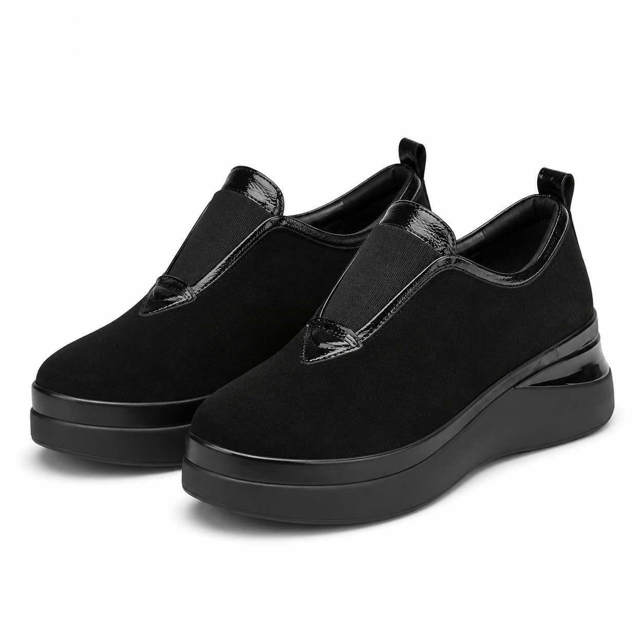 PANTOFI CASUAL DAMA DOGATI 061 K001 NEGRI VELUR