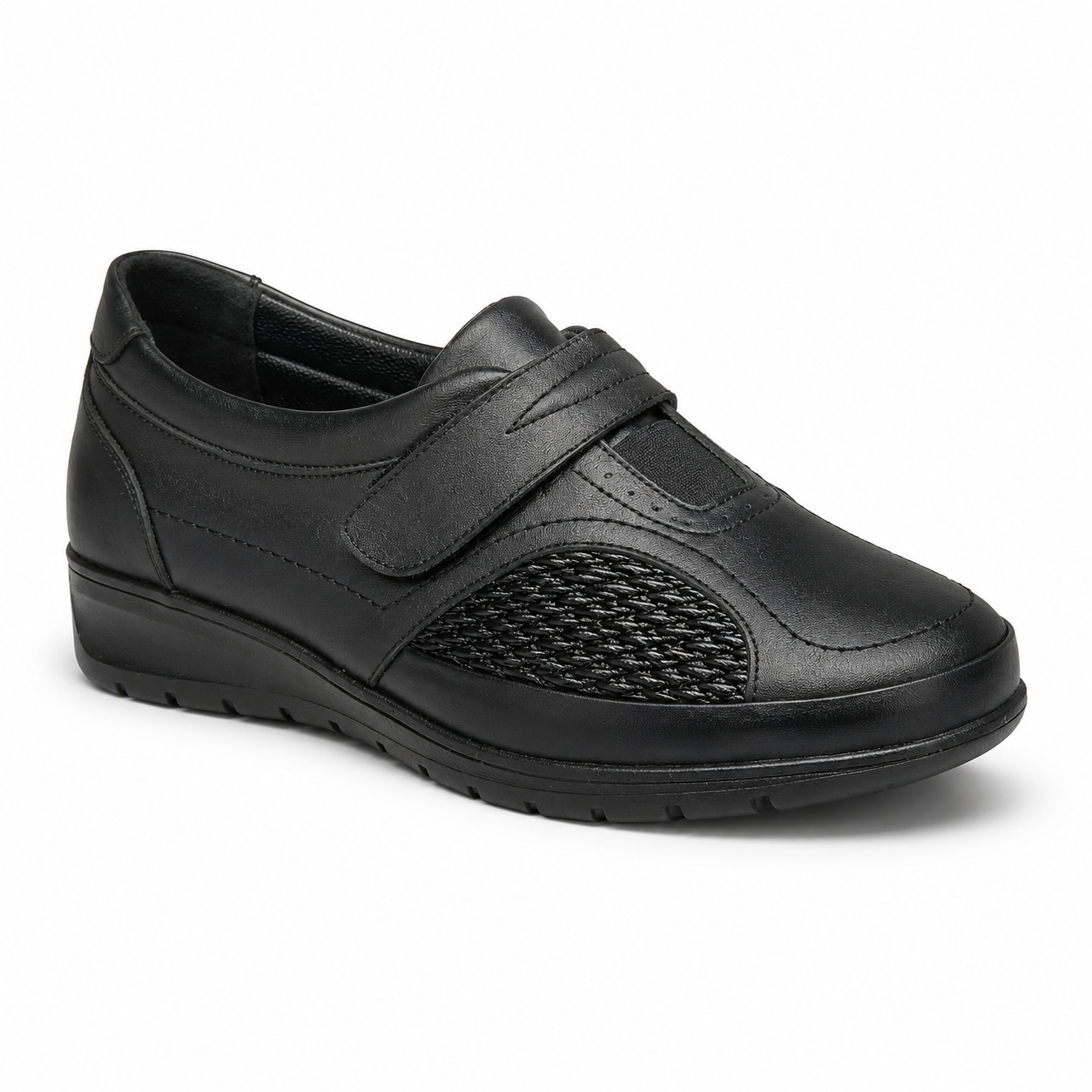 Pantofi Casual Damă Dogati 8574 Negru – Piele Naturală