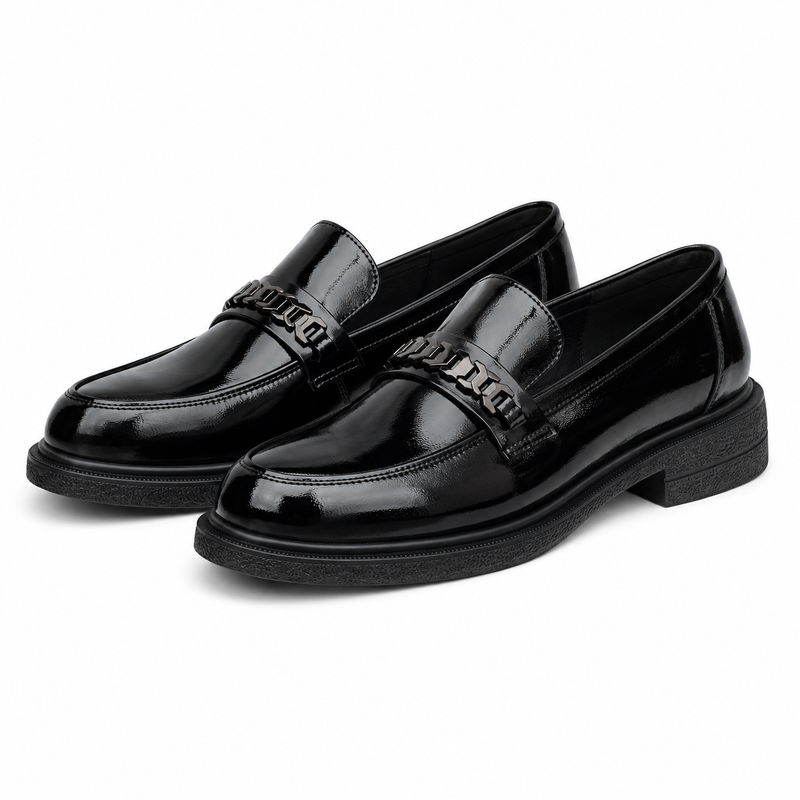 PANTOFI CASUAL DAMA FORMAZIONE 30025L NEGRI LAC