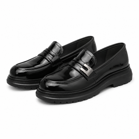 PANTOFI CASUAL DAMA FORMAZIONE S80226-1LT NEGRI LAC