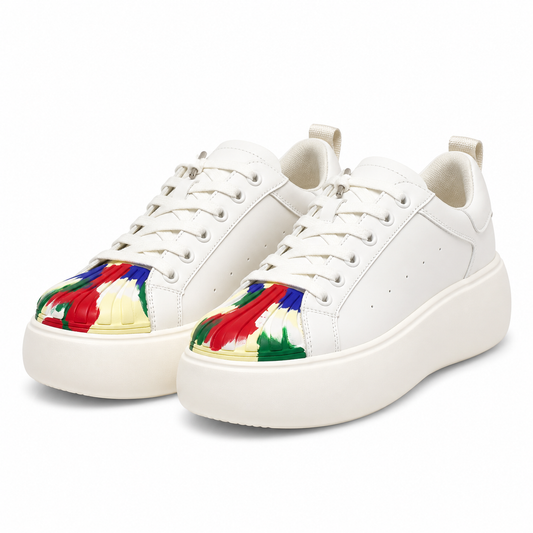 PANTOFI CASUAL DAMA FRANCO GERARDO 88135 ALBI + COLOR