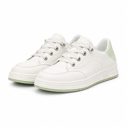 PANTOFI CASUAL DAMA FRANCO GERARDO 89198-8 ALBI + VERNIL