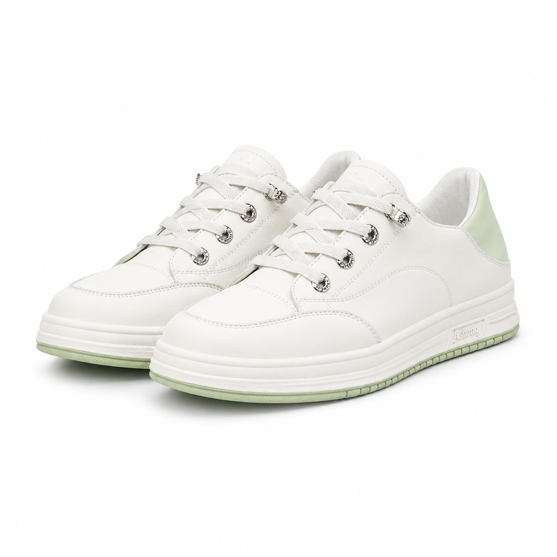 PANTOFI CASUAL DAMA FRANCO GERARDO 89198-8 ALBI + VERNIL