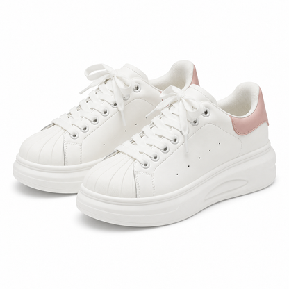 PANTOFI CASUAL DAMA FRANCO GERARDO T2653 ALBI + ROZ