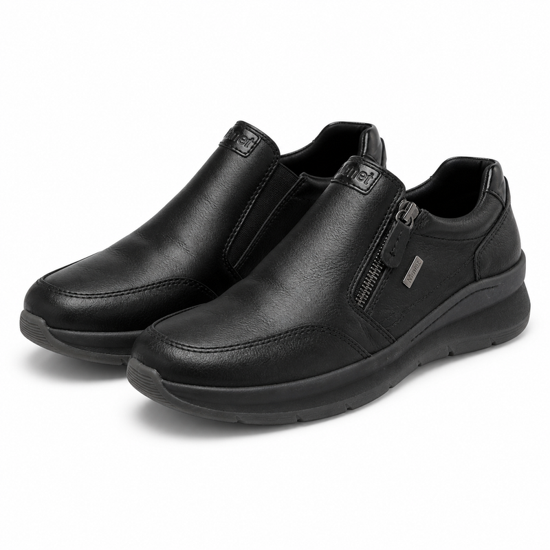 PANTOFI CASUAL DAMA JANA 24761-45 001 NEGRI