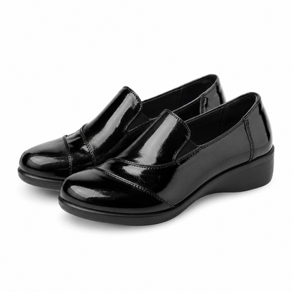PANTOFI CASUAL DAMA KARISMA 40005B 01-L NEGRI LAC