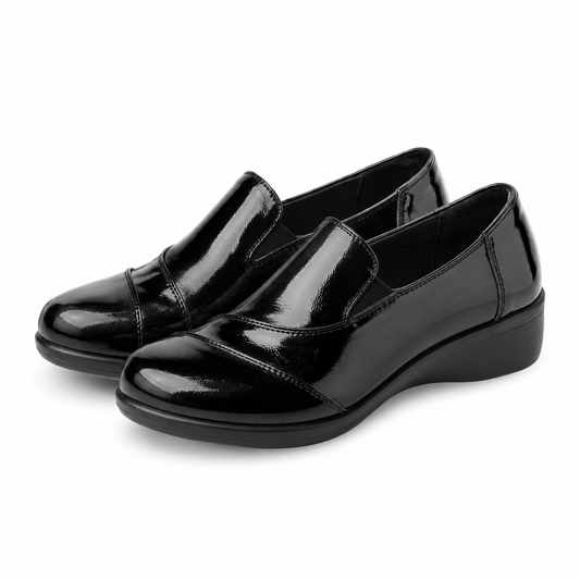 PANTOFI CASUAL DAMA KARISMA 40005B 01-L NEGRI LAC