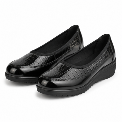 PANTOFI CASUAL DAMA KARISMA 60006A 01-O NEGRI LAC
