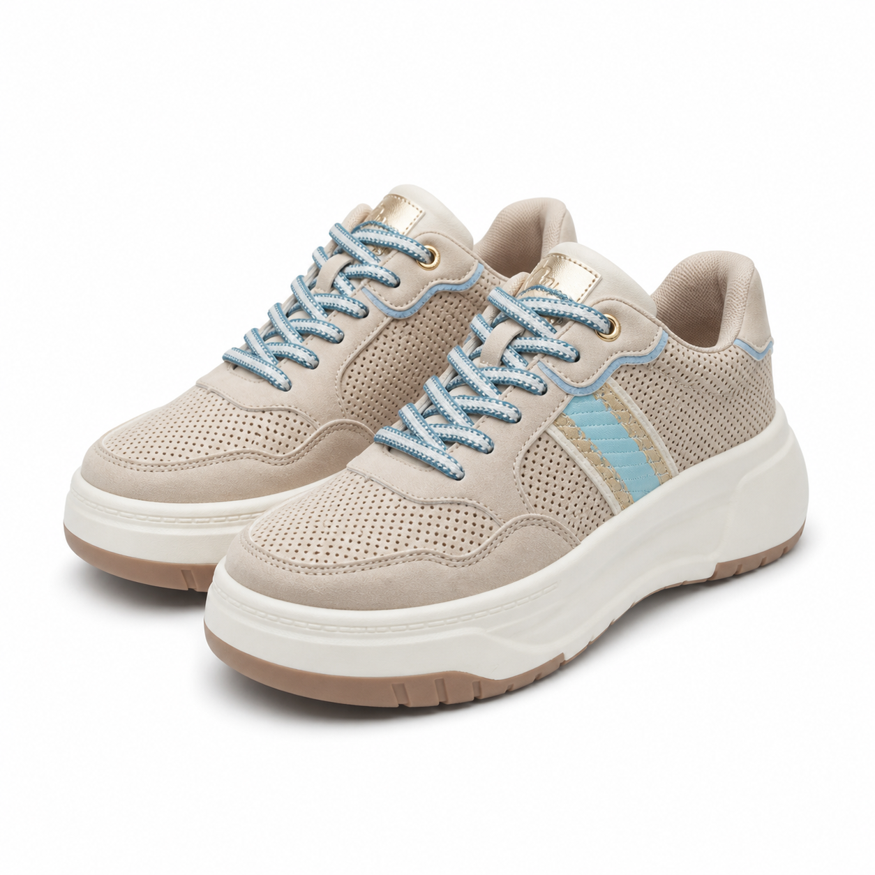 PANTOFI CASUAL DAMA MISSCAT 250536-8 BEJ