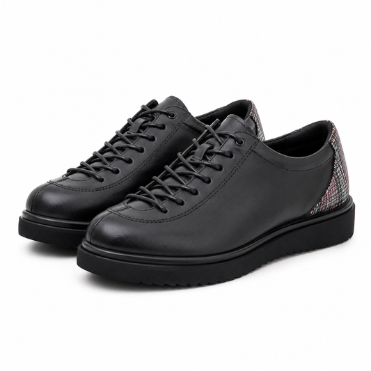 PANTOFI CASUAL DAMA NICOLIS 106 NEGRI + CROCO