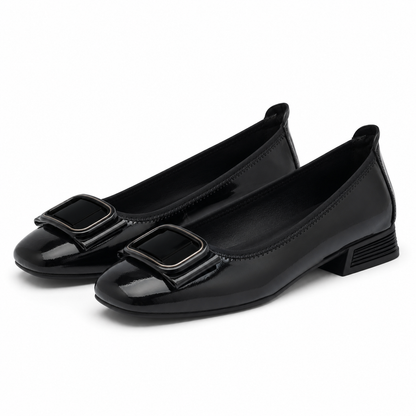 PANTOFI CASUAL DAMA PASS 40017B 01-L NEGRI LAC
