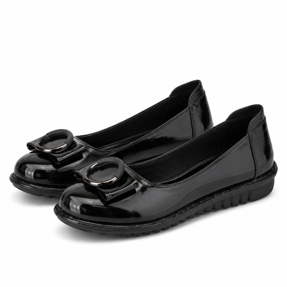 PANTOFI CASUAL DAMA PASS 40020A 01-N NEGRI LAC