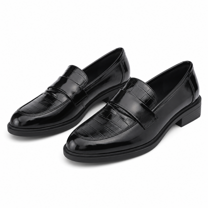 PANTOFI CASUAL DAMA PASS 440007 01-L NEGRI LAC