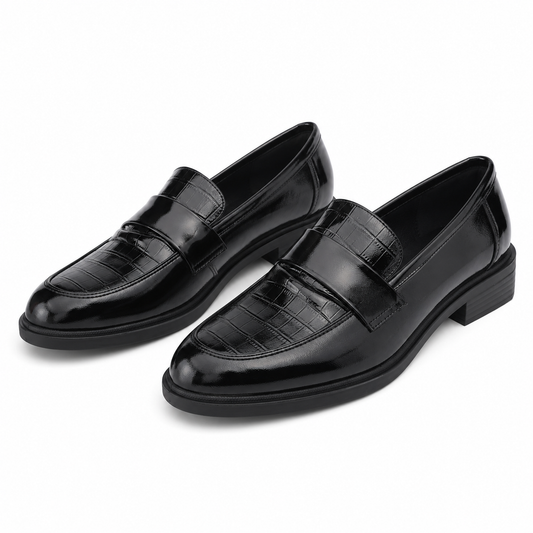 PANTOFI CASUAL DAMA PASS 440007 01-L NEGRI LAC