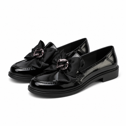 PANTOFI CASUAL DAMA PASS 450040B 01-L NEGRI LAC