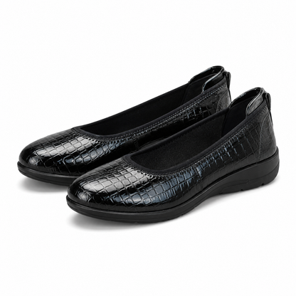 PANTOFI CASUAL DAMA PASS 540008A 01-O NEGRI CROCO