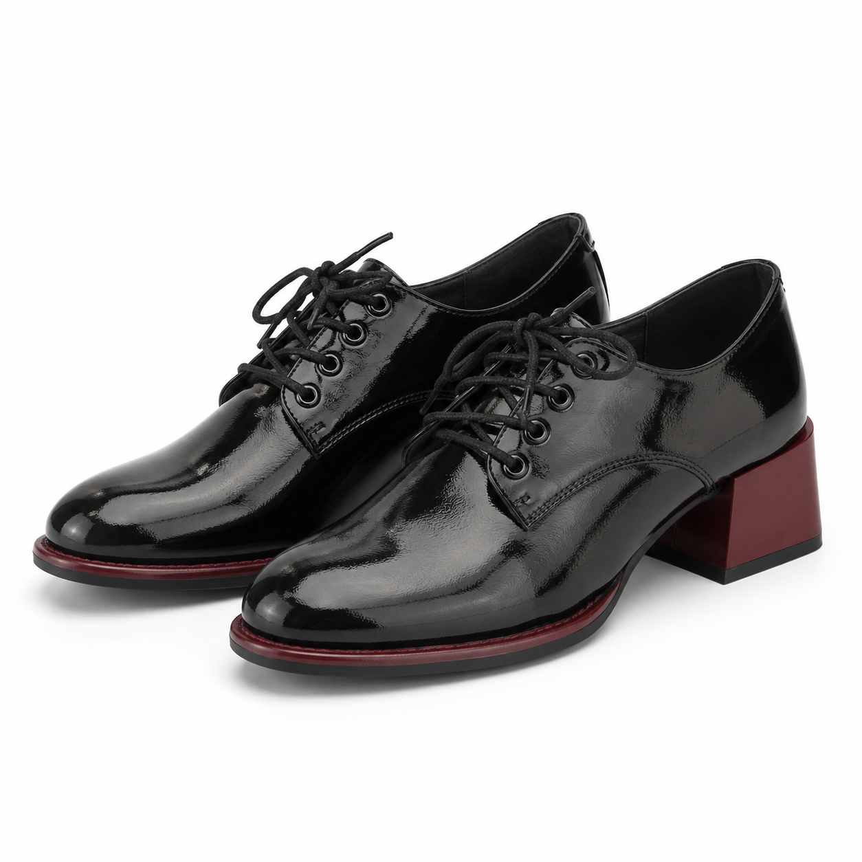 PANTOFI CASUAL DAMA PASS 550020A 01-L NEGRI LAC