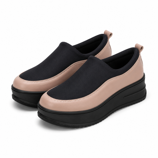 PANTOFI CASUAL DAMA PERLLA 1375-9 NUDE